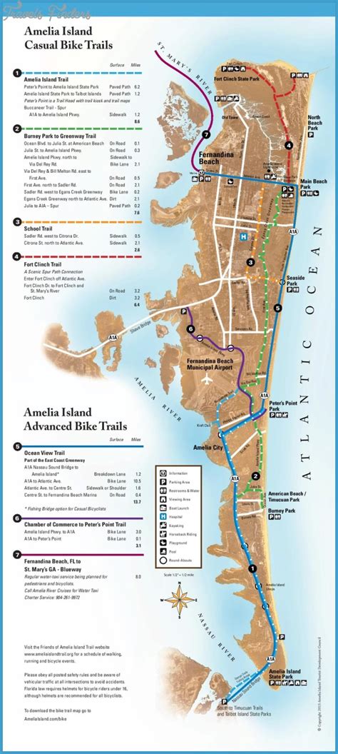 amelia island on map of florida